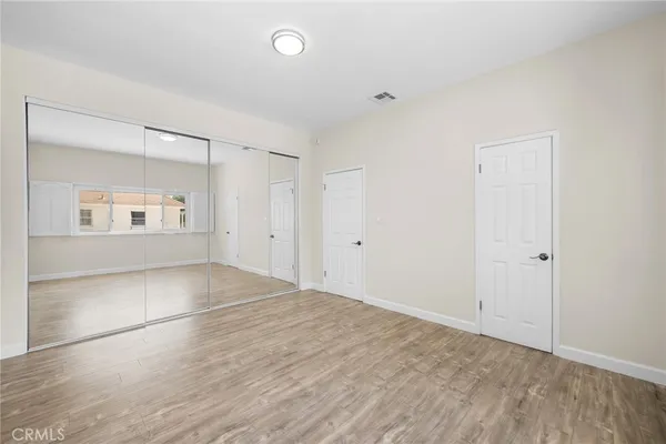 wooden floor in an empty room