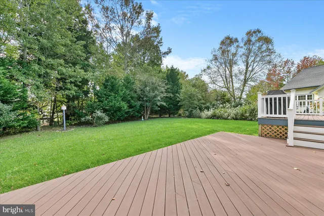 a view of a house with a deck
