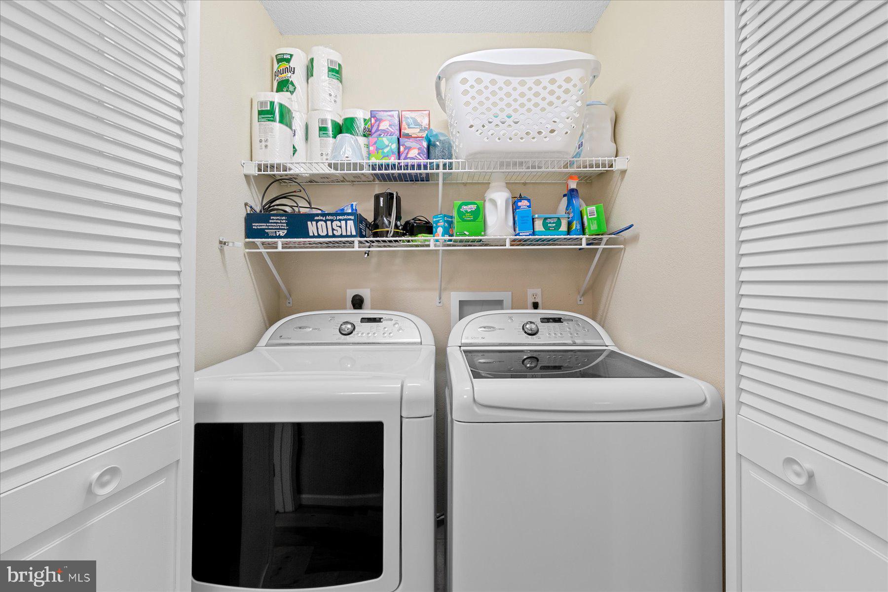 11 Amanda's Court Ocean View, DE 19970 - Photo 35 of 42 a utility room with dryer and washer