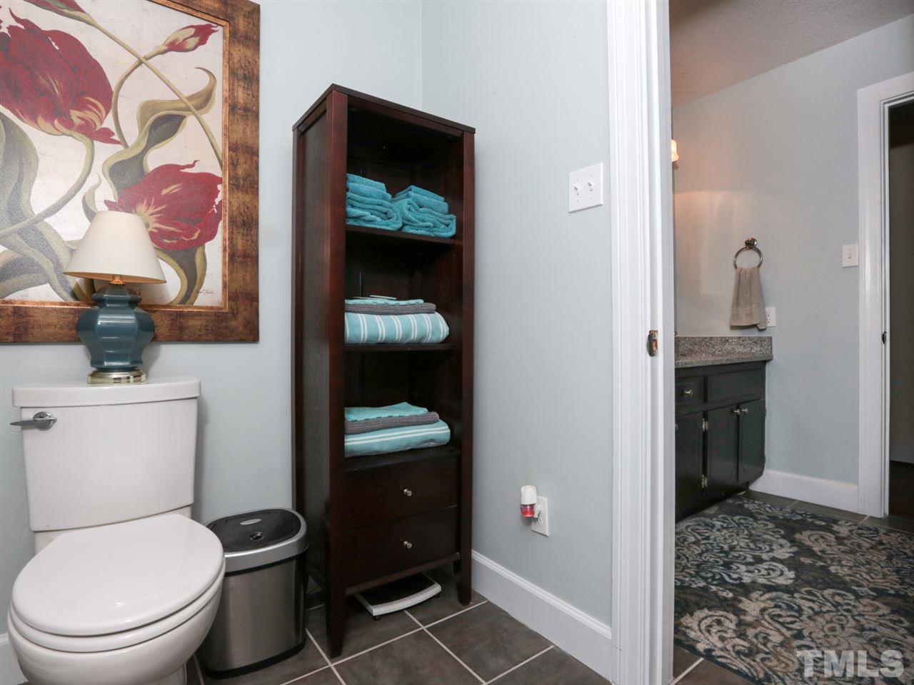 7309 Phellos Court Raleigh, NC 27615 - Photo 18 of 19 a bathroom with a toilet and a sink