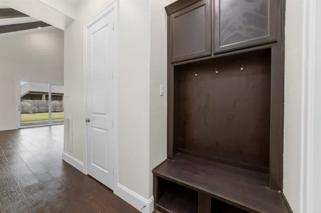 a bedroom with a bed furniture and window