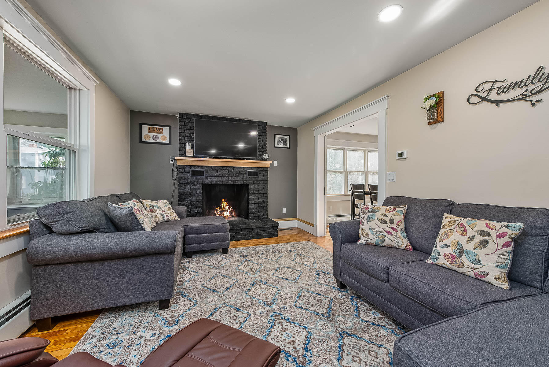 6 Greenaway Avenue Springvale, ME 04083 - Photo 12 of 60 Living Room With Fireplace