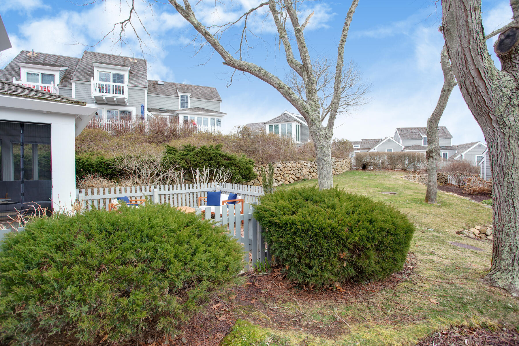 7 Flying Cloud Circle Mashpee, MA 02649 - Photo 16 of 23 a view of a back yard