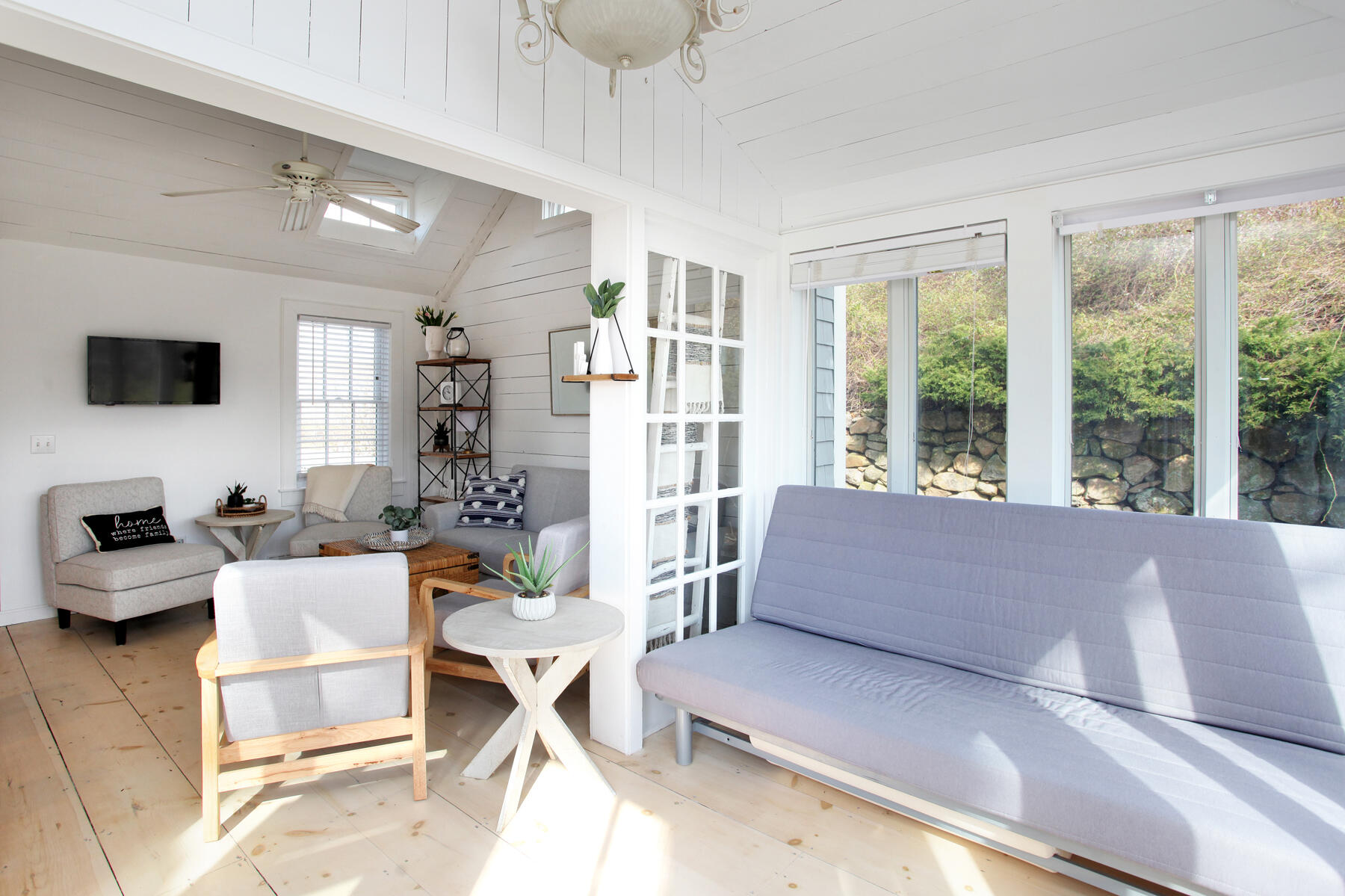 7 Flying Cloud Circle Mashpee, MA 02649 - Photo 9 of 23 a living room with furniture and a flat screen tv