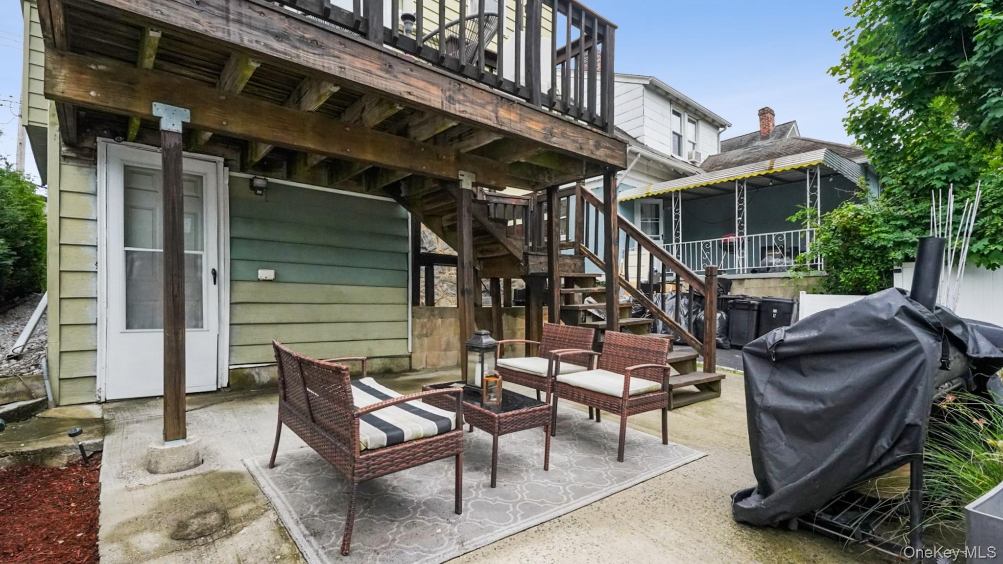22 Mt Joy Place New Rochelle, NY 10801 - Photo 32 of 38 Patio area below the deck