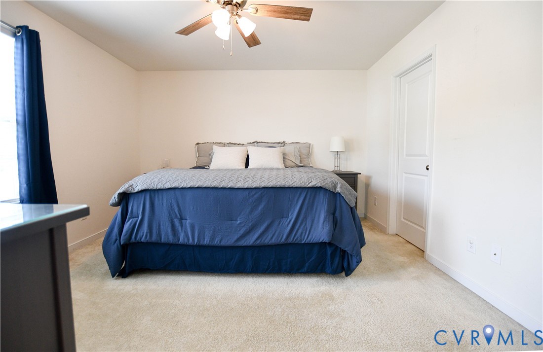 1944 Kennington Park Road Aylett, VA 23009 - Photo 14 of 19 Carpeted room featuring a ceiling fan with integra