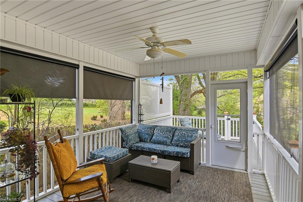 1943 Robinhood Road Winston-Salem, NC 27104 - Photo 27 of 43 Weather like this calls for lots of time on the screened-in porch