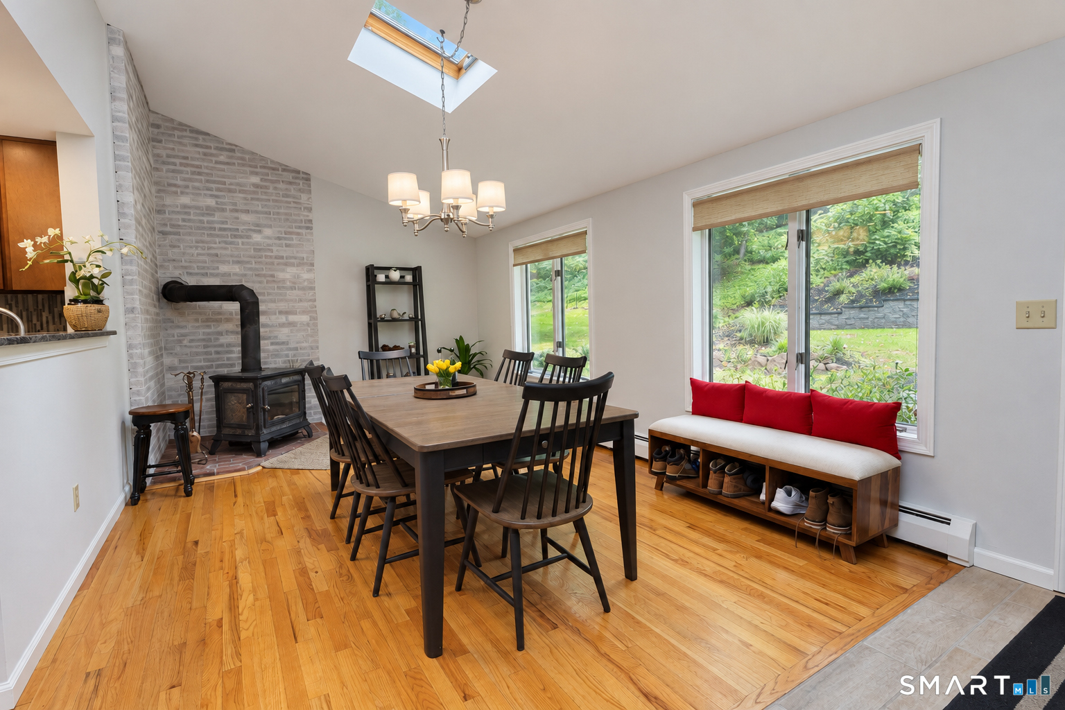 138 Tariffville Road Simsbury, CT 06081 - Photo 13 of 37 Overlooking the backyard is a very spacious dining room