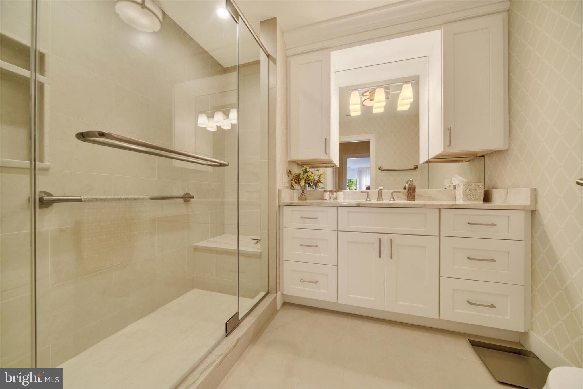 4001 Old Court Road, Unit 100 Pikesville, MD 21208 - Photo 30 of 37 GUEST FULL BATH