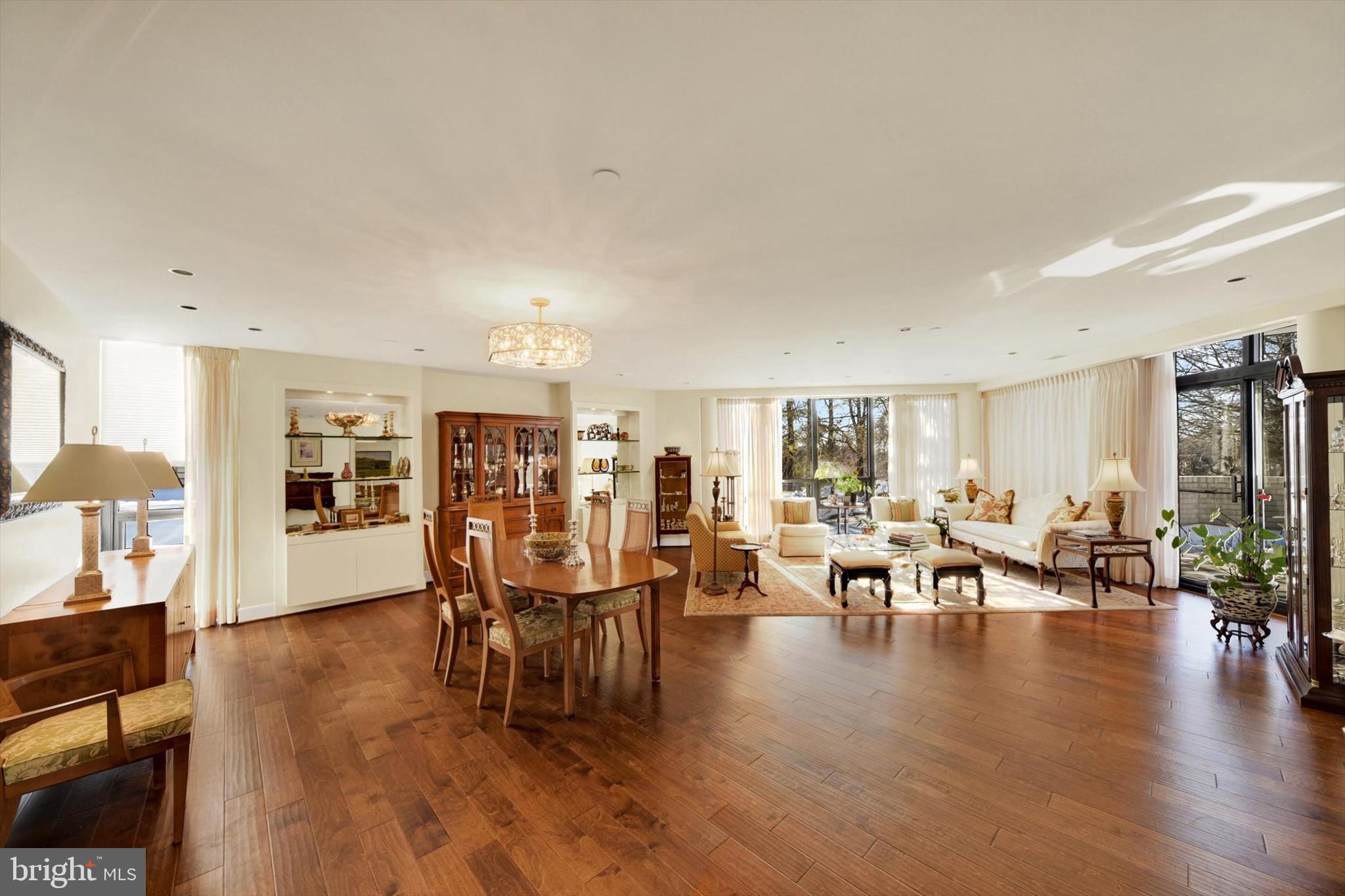 4001 Old Court Road, Unit 100 Pikesville, MD 21208 - Photo 7 of 37 SPACIOUS DINING/LIVING COMBO