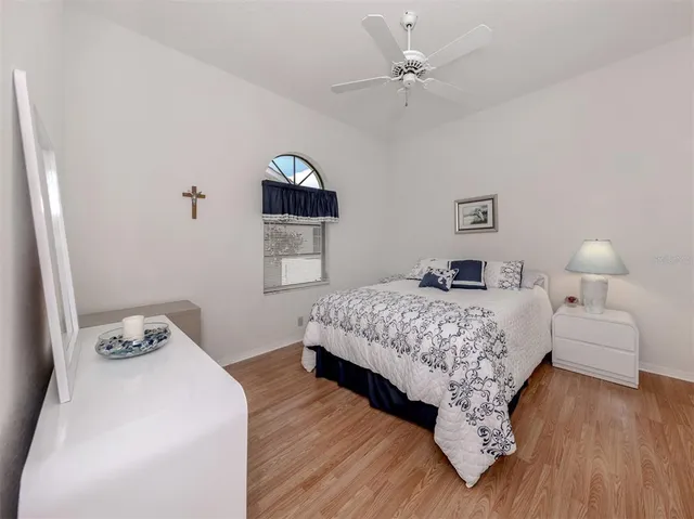 an aerial view of a house with a lake view