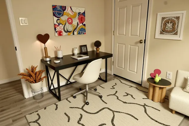 a view of a workspace