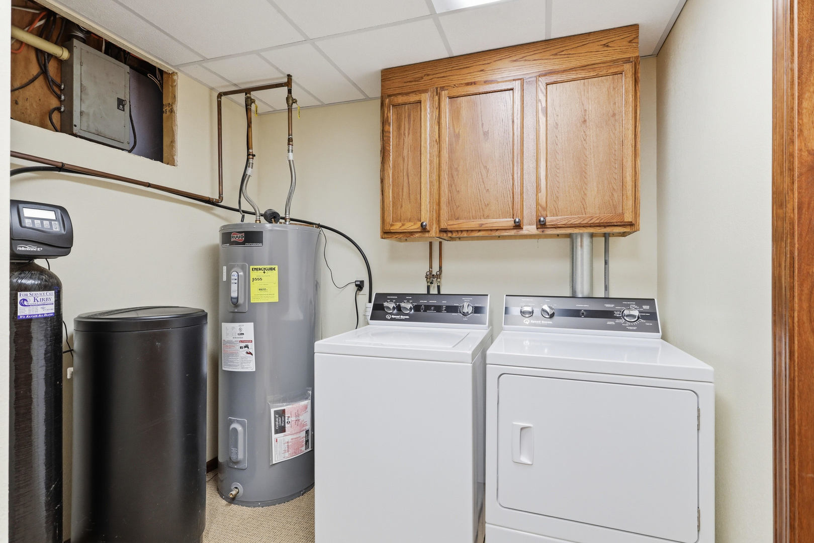 2660 252nd Street De Witt, IA 52742 - Photo 36 of 45 a utility room with dryer and washer