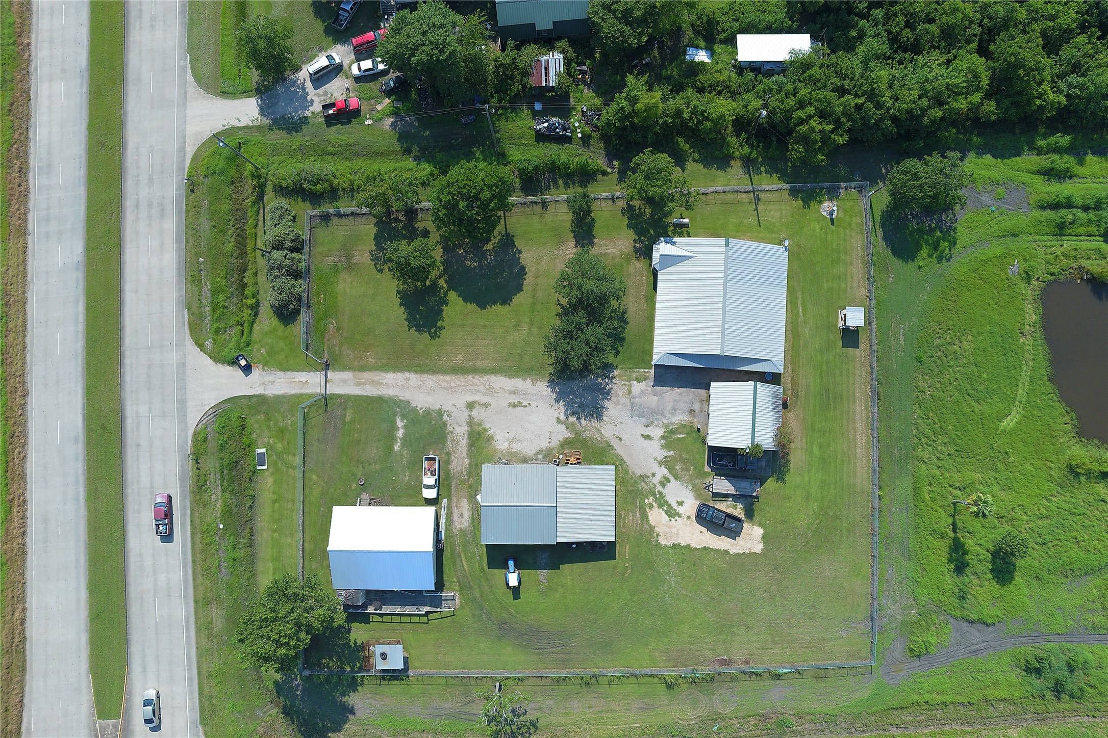 2883 County Road 58 Manvel, TX 77578 - Photo 7 of 24 The frontage on CR 58 is Great