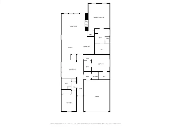 a picture of a bench in front of door