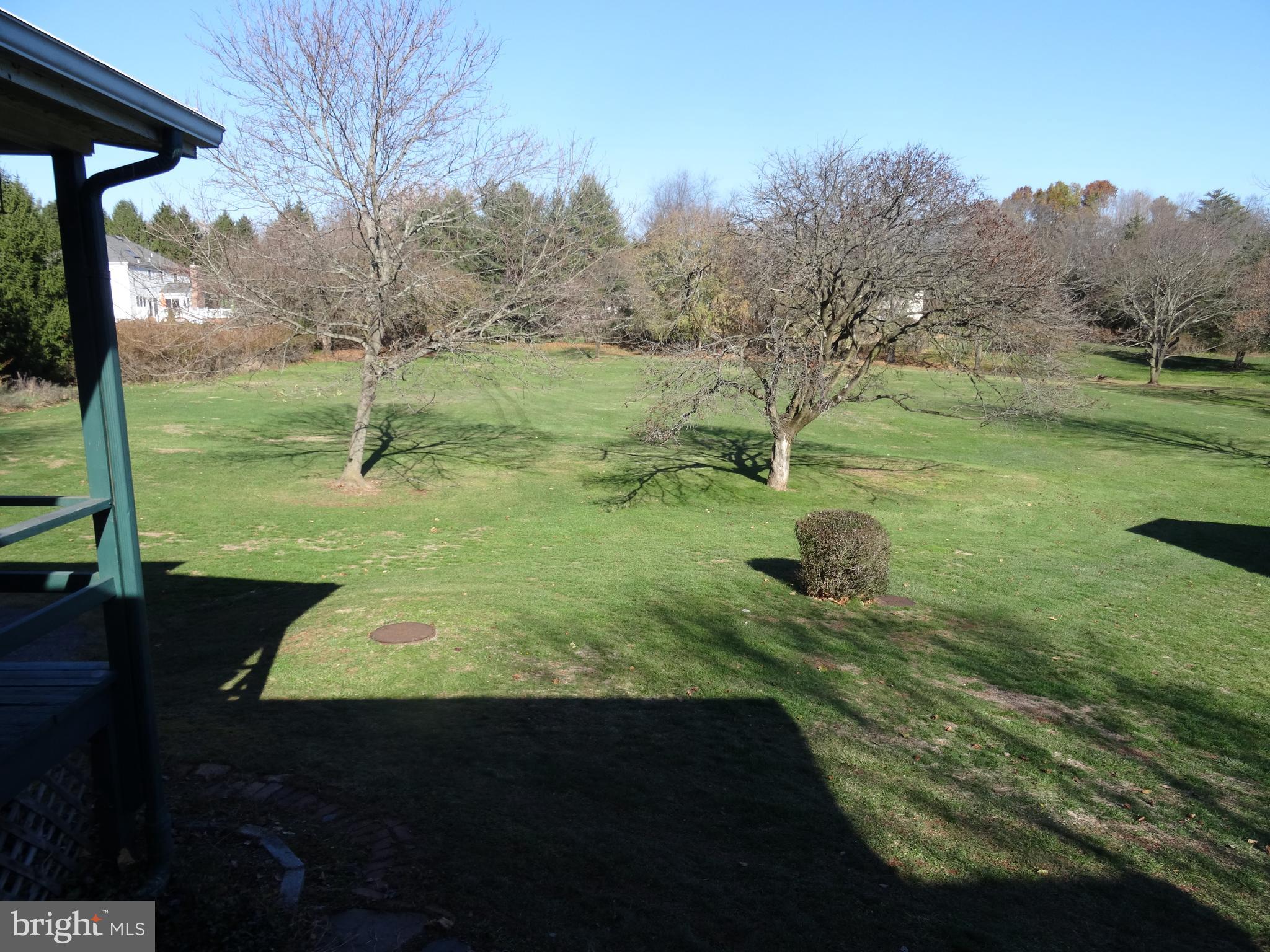 156 Orchard Road Skillman, NJ 08558 - Photo 10 of 12 Back yard from deck at kitchen
