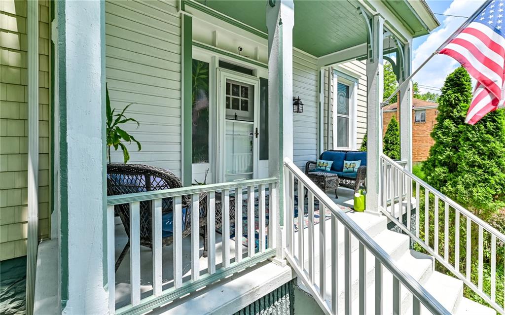 381 Friday Road Pittsburgh, PA 15209 - Photo 4 of 44 a view of a balcony with furniture