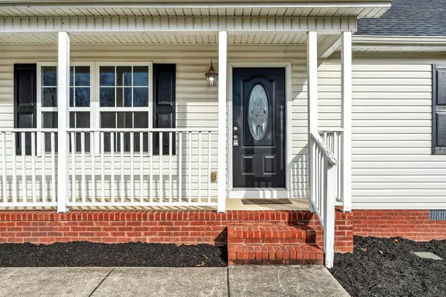 a view of front door of a house