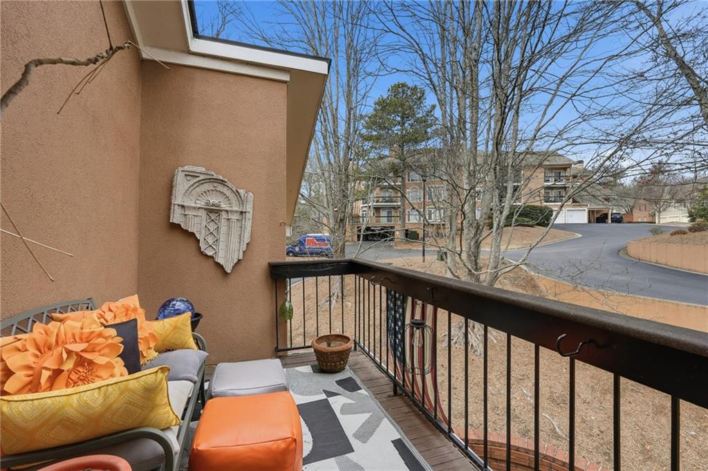 5264 Brooke Ridge Drive Dunwoody, GA 30338 - Photo 17 of 47 a view of balcony with furniture