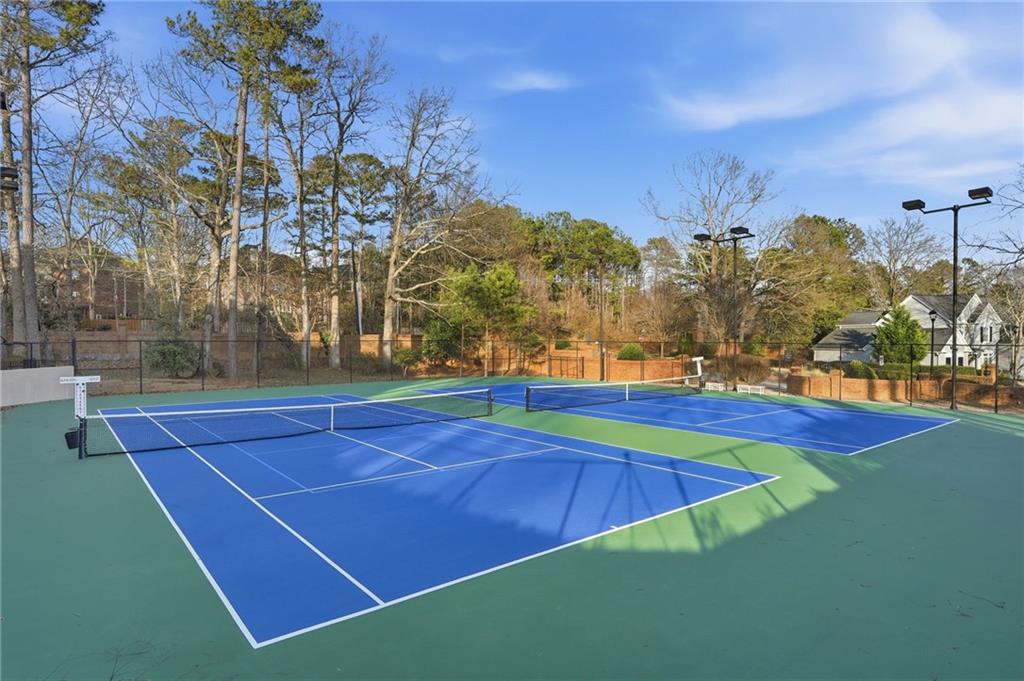 5264 Brooke Ridge Drive Dunwoody, GA 30338 - Photo 36 of 47 a view of a tennis court