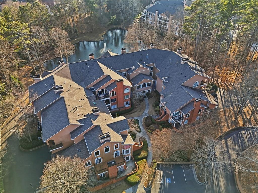 5264 Brooke Ridge Drive Dunwoody, GA 30338 - Photo 4 of 47 an aerial view of a house with a yard
