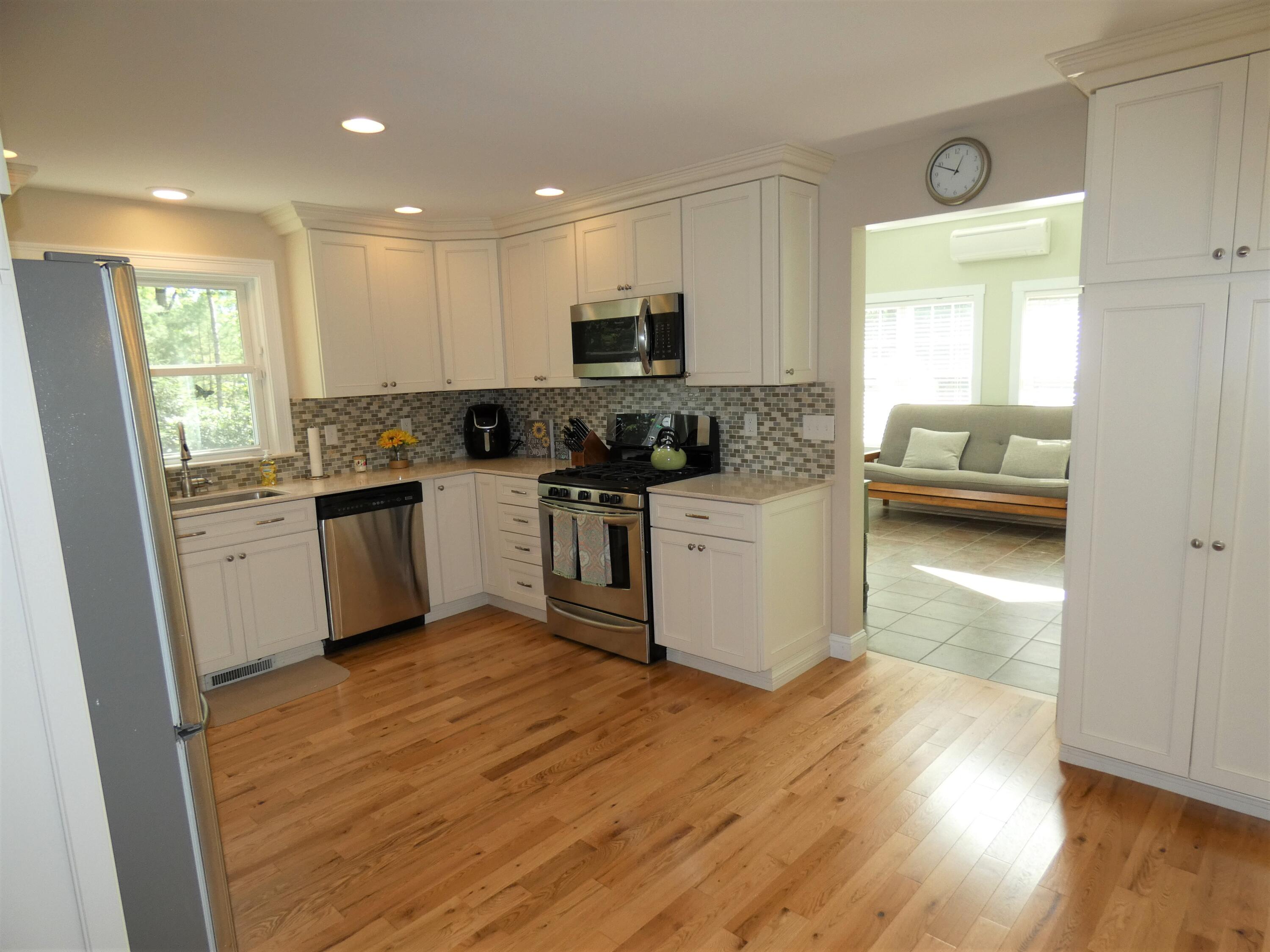 199 Bruce Hill Road Cumberland Center, ME 04021 - Photo 15 of 47 Kitchen to Sunroom