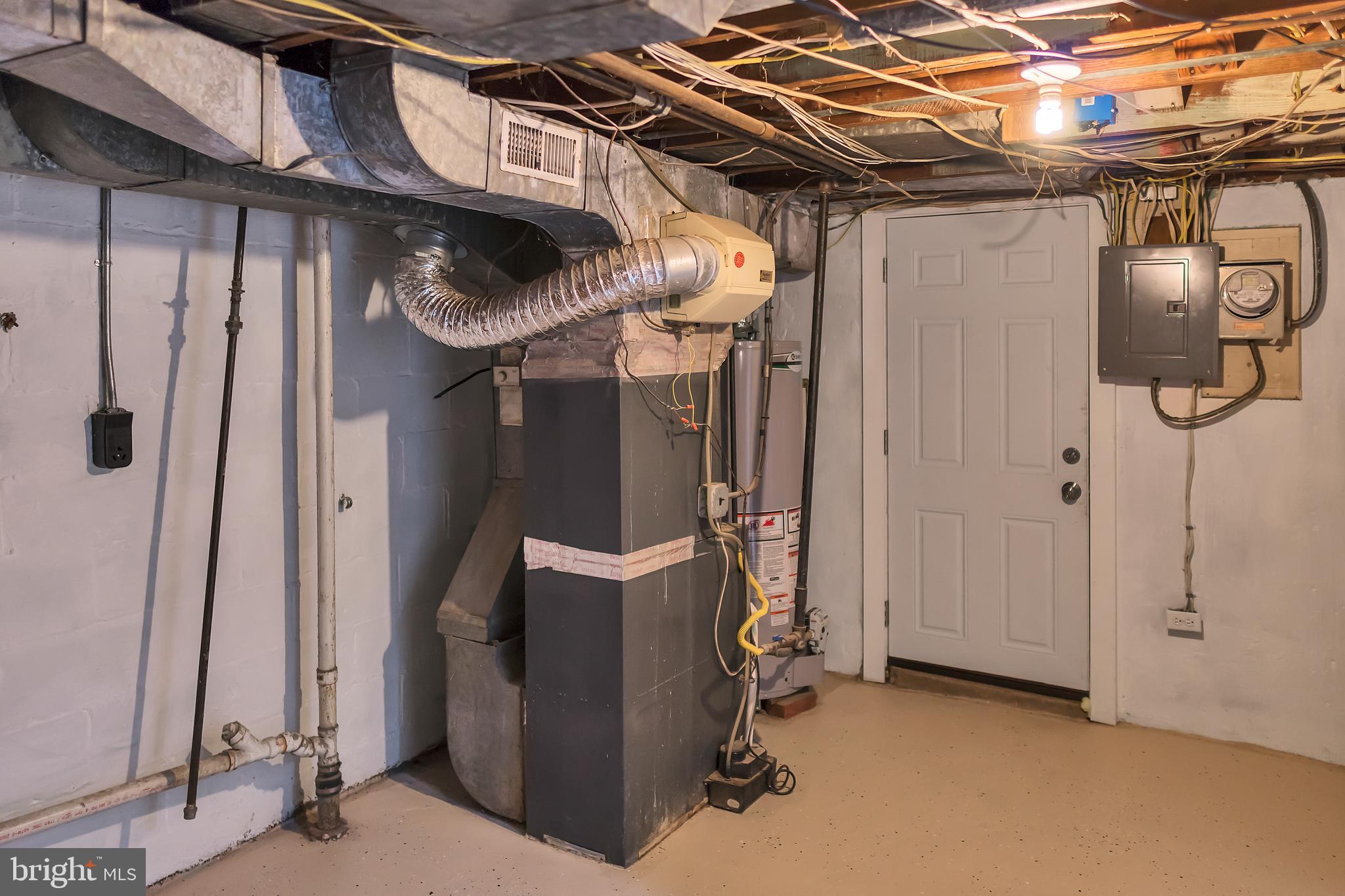 4516 Mountview Road Baltimore, MD 21229 - Photo 24 of 25 Lower Level Utility Area