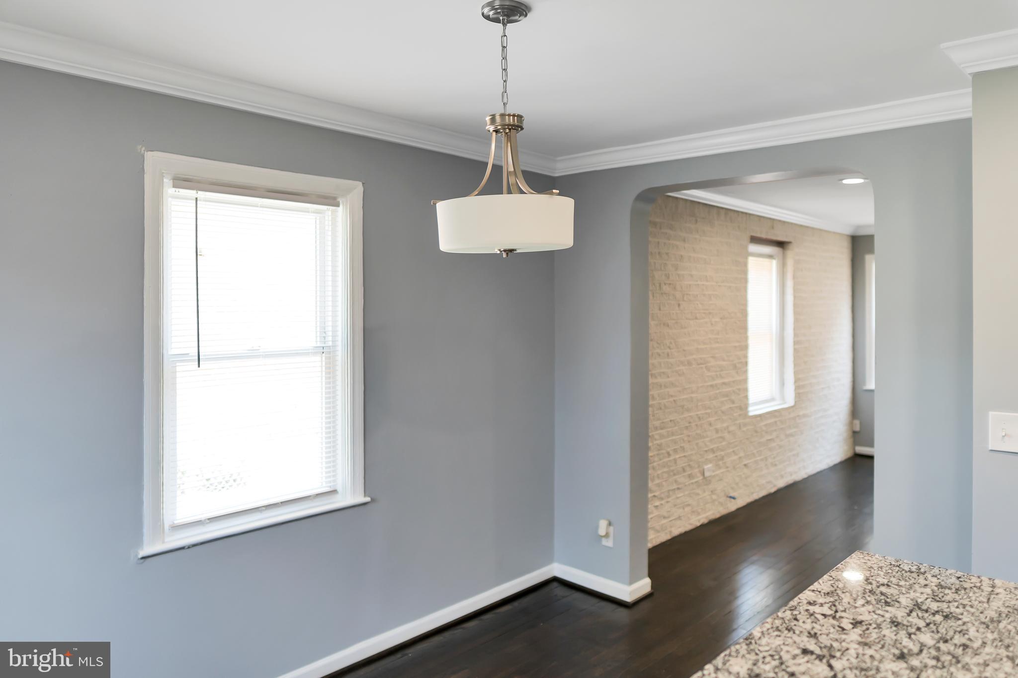 4516 Mountview Road Baltimore, MD 21229 - Photo 8 of 25 Exit Kitchen Area To Dinning Rm. w/Upgraded Light