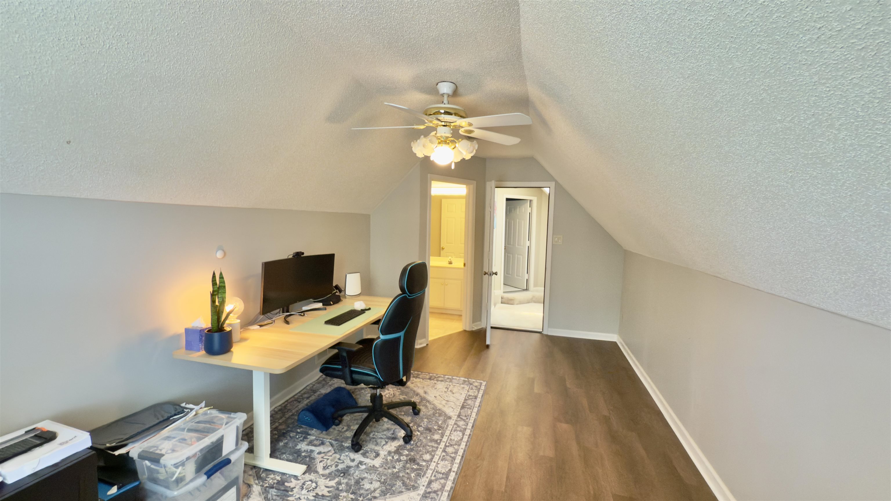 1082 Sugar Lane Collierville, TN 38017 - Photo 17 of 25 a workspace with wooden floor