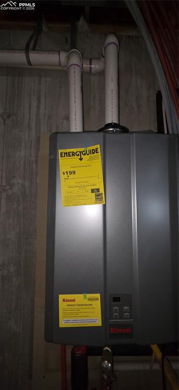 10754 Rolling Ranch Drive Peyton, CO 80831 - Photo 17 of 33 Utilities with water heater