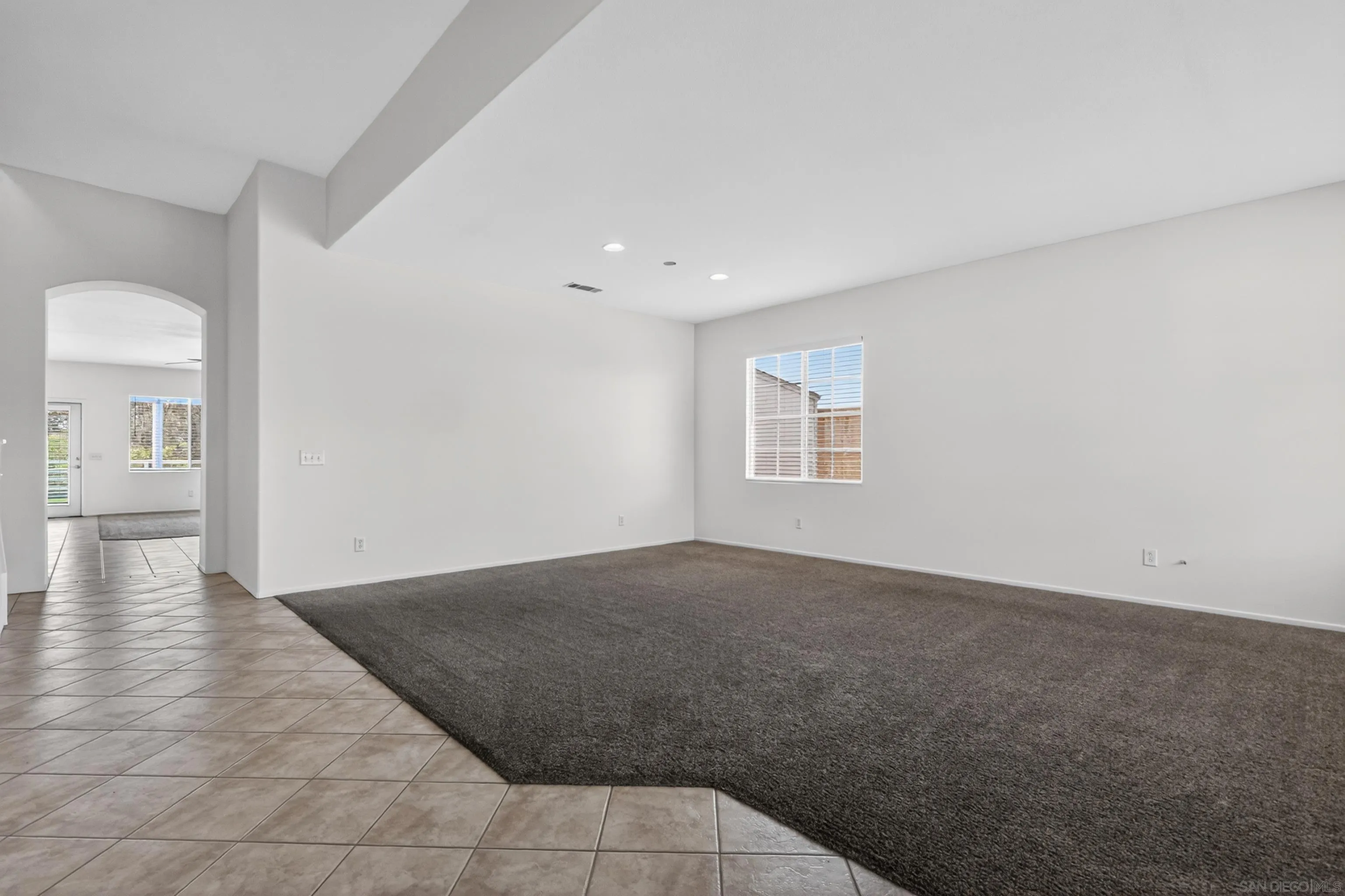 1432 Belmont Park Road Oceanside, CA 92057 - Photo 16 of 54 a view of an empty room with a window