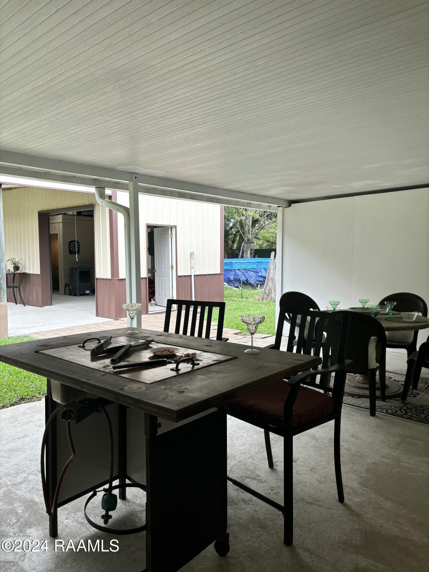500 Interlude Road New Iberia, LA 70563 - Photo 32 of 37 Large covered patio