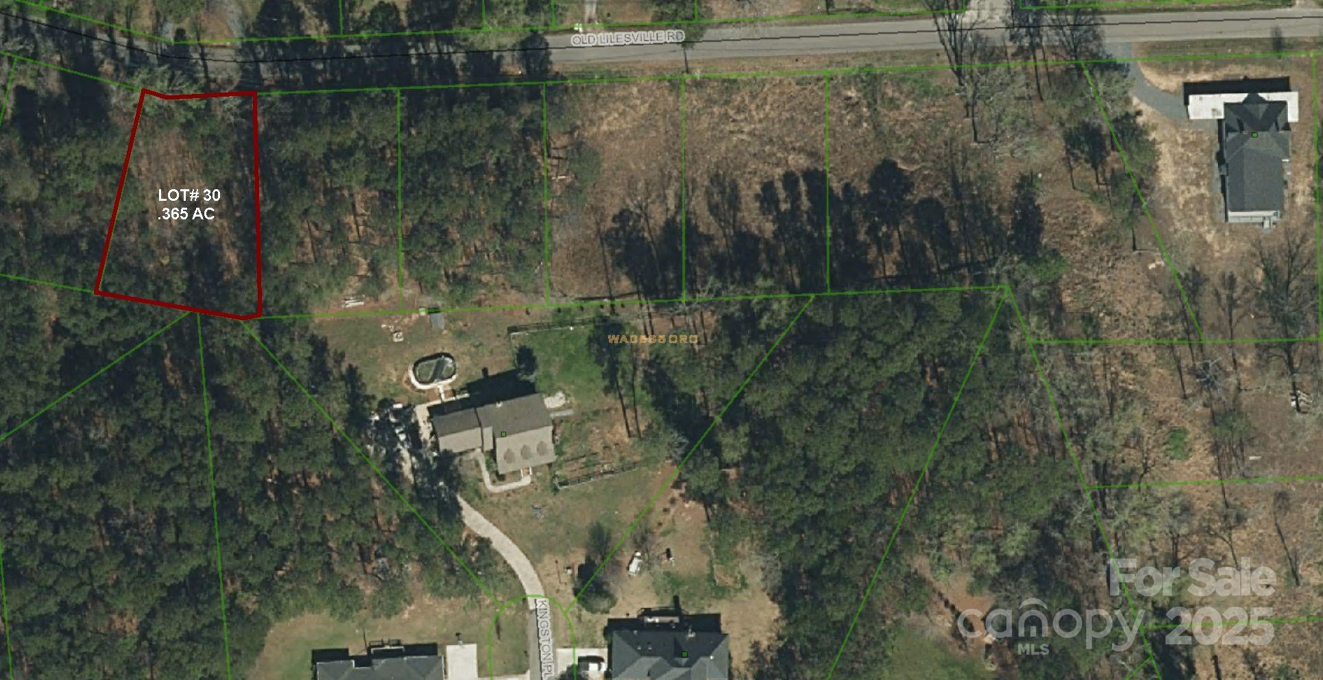 0 Old Lilesville Road Wadesboro, NC 28170 - Photo 1 of 1 a aerial view of a house with a yard