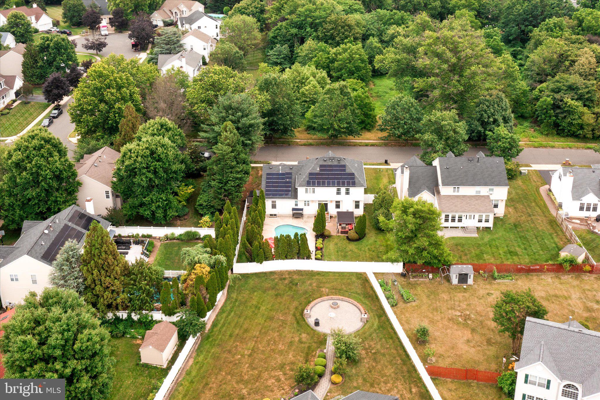 12 Wendover Road East Windsor, NJ 08520 - Photo 45 of 51 Lush suburban oasis with spacious lawns.