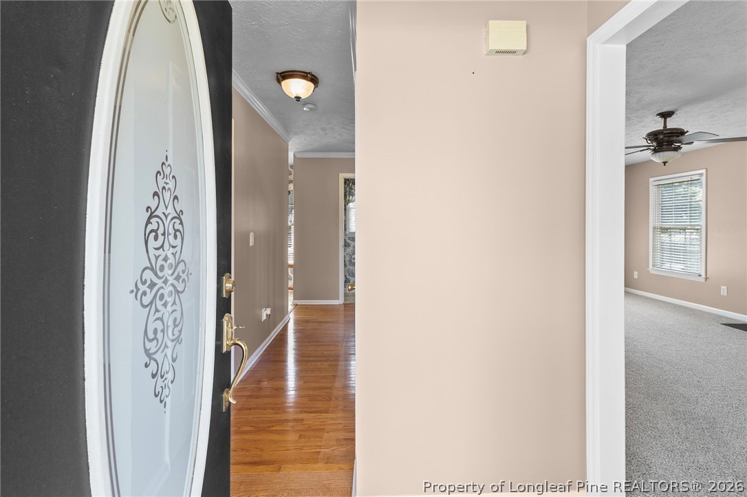 28 Coyt Circle Spring Lake, NC 28390 - Photo 6 of 41 a view of a bathroom from a hallway