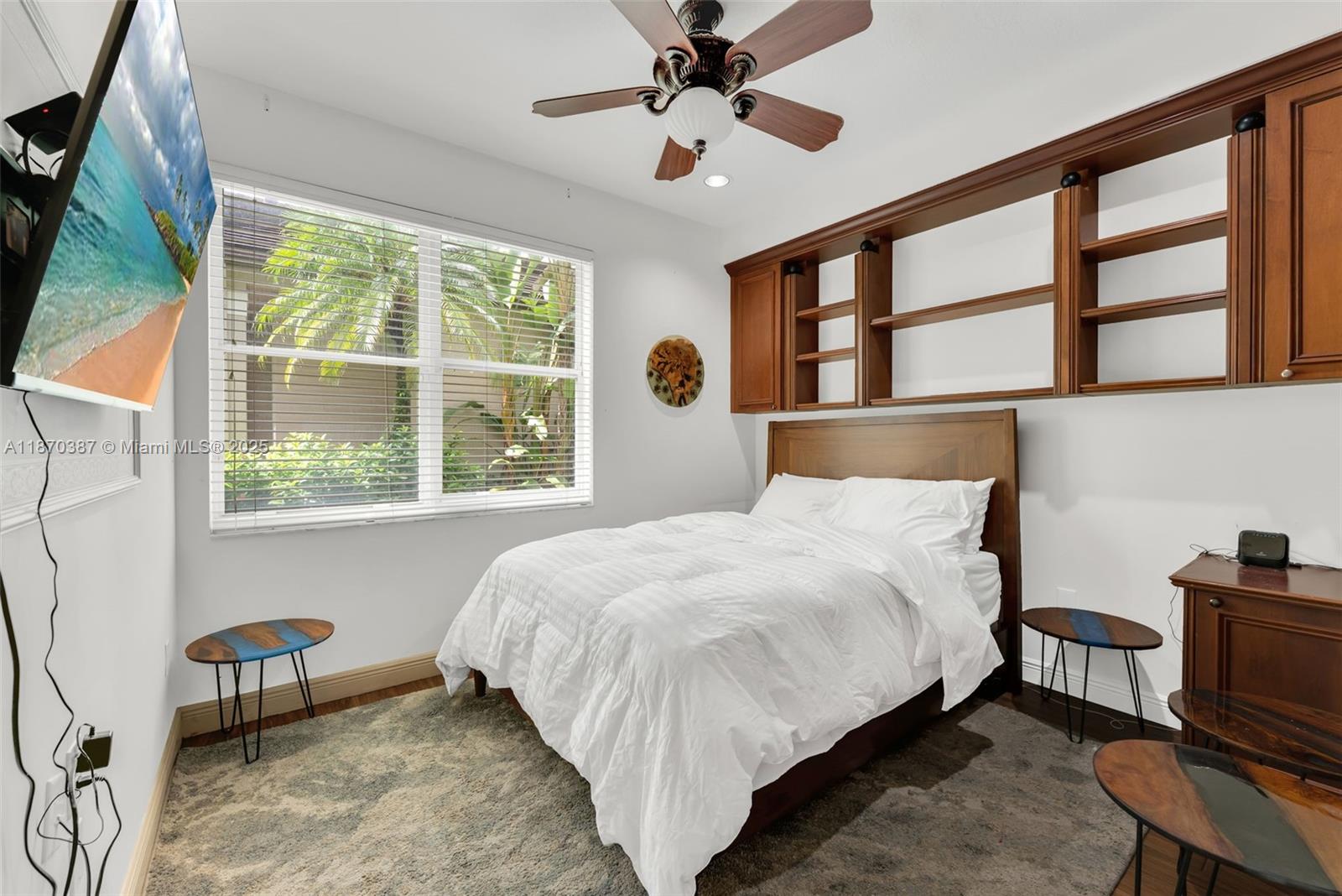 17431 Southwest 35th Street Miramar, FL 33029 - Photo 18 of 32 a bedroom with a bed and a window