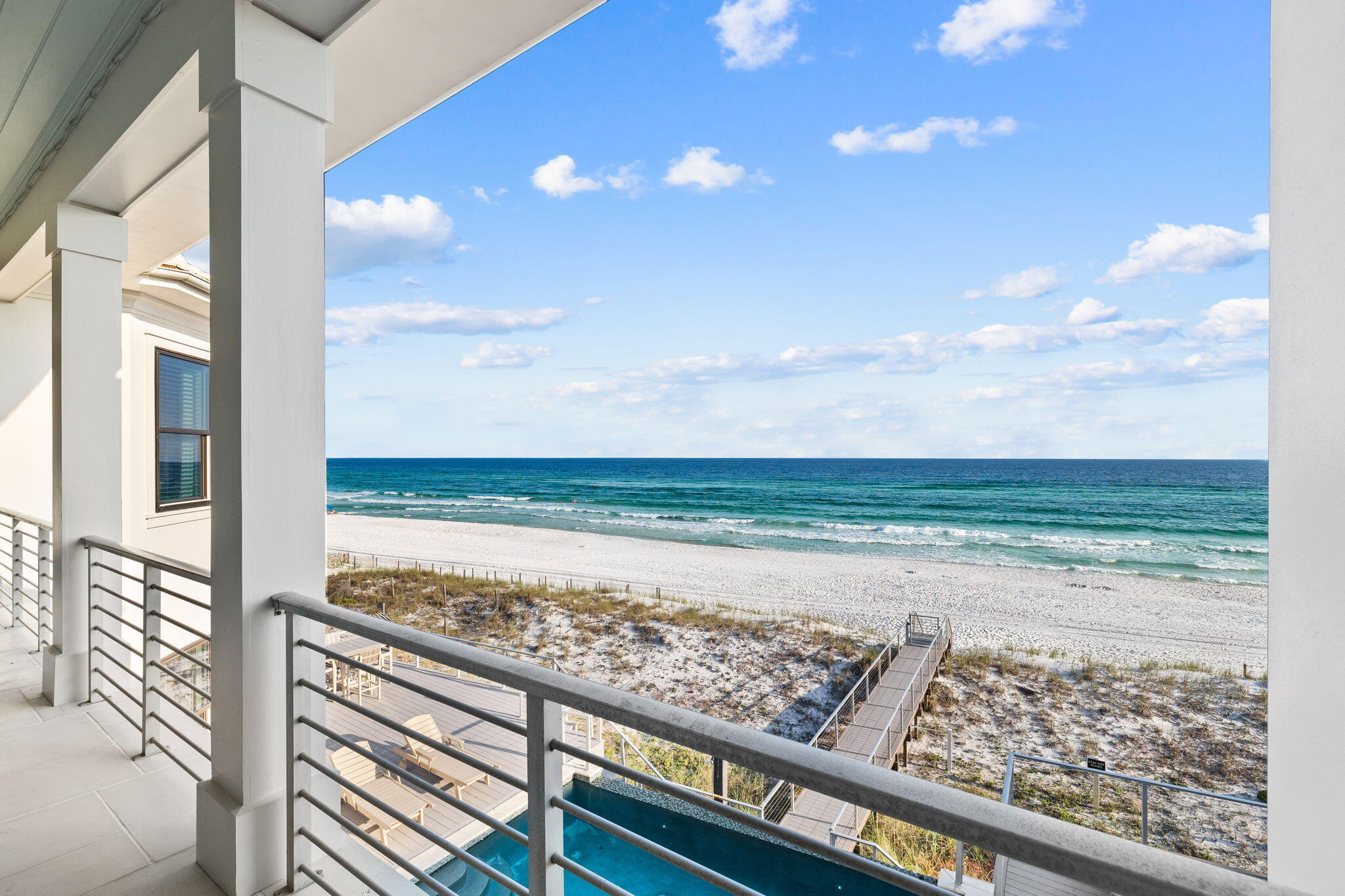 138 West Beach Drive Miramar Beach, FL 32550 - Photo 42 of 72 a view of ocean from a balcony