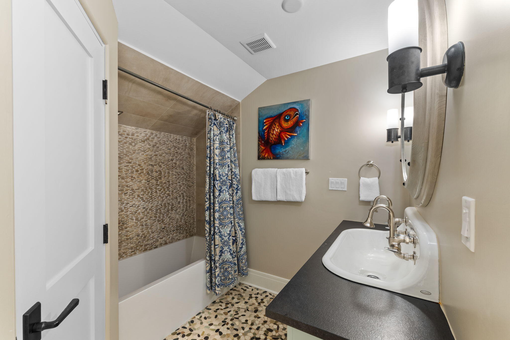 138 West Beach Drive Miramar Beach, FL 32550 - Photo 46 of 72 a bathroom with a sink a toilet and bathtub