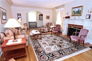 1300 Washington Road Pittsburgh, PA 15228 - Photo 5 of 25 Gas log fireplace with gorgeous mantle and marble hearth.
