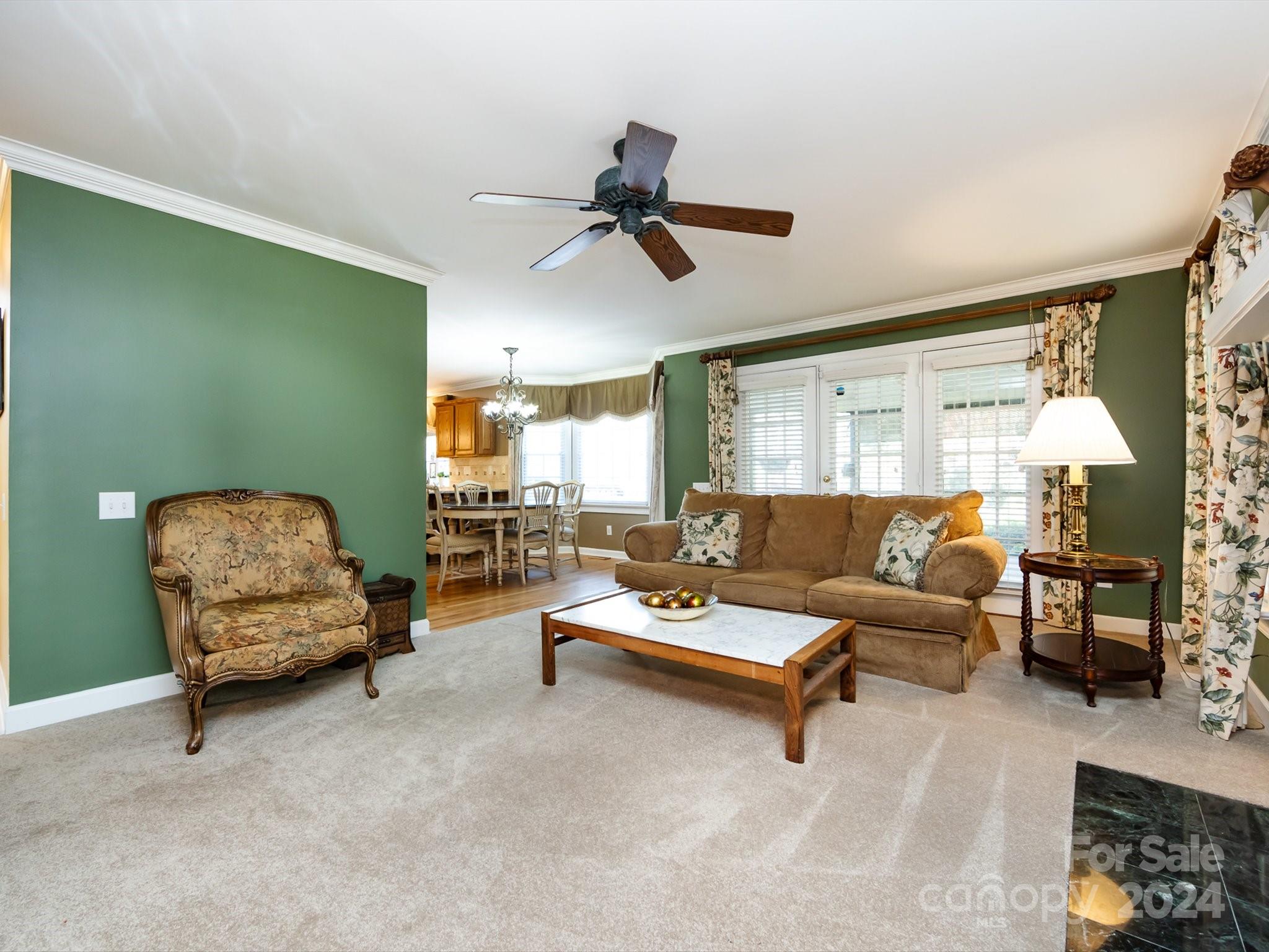 3534 Nestling Lane Fort Mill, SC 29708 - Photo 16 of 44 a living room with furniture and a window