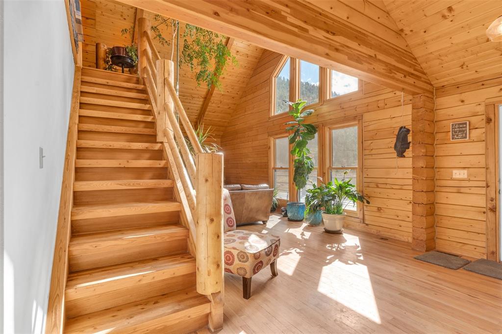 1350 Mitchell Mountain Road Westcliffe, CO 81252 - Photo 16 of 45 a view of entryway with wooden floor