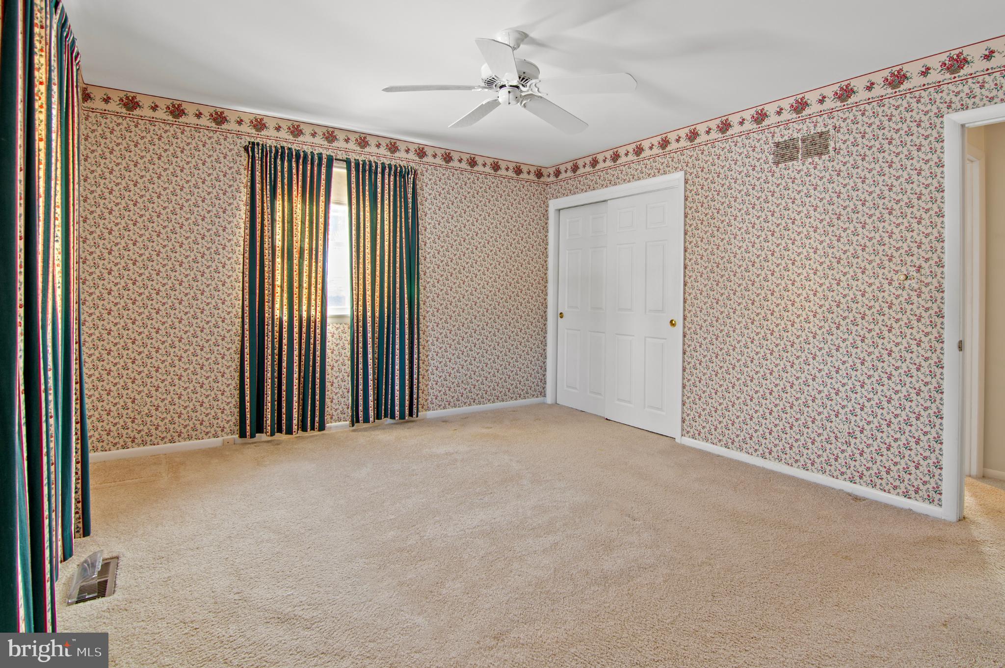 3005 Moores Road Baldwin, MD 21013 - Photo 33 of 56 Charming room with vintage wallpaper accents.