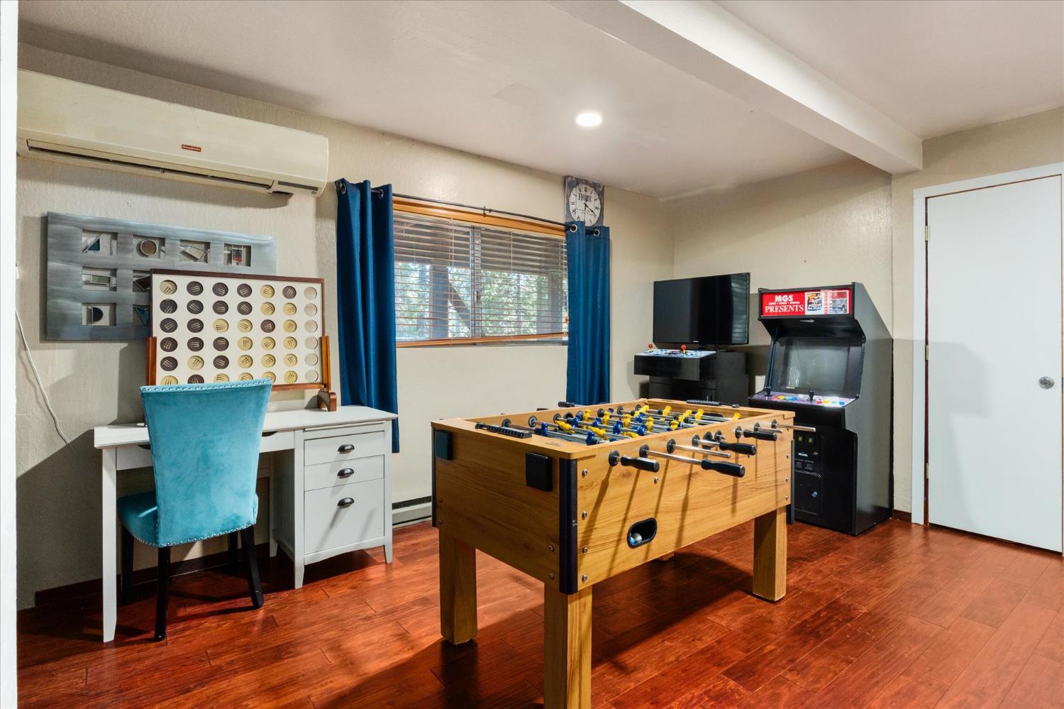 485 Moran Road Arnold, CA 95223 - Photo 23 of 49 a view of a workspace with furniture and a window