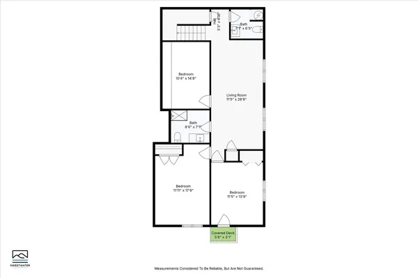 a view of a patio with chairs and wooden floor