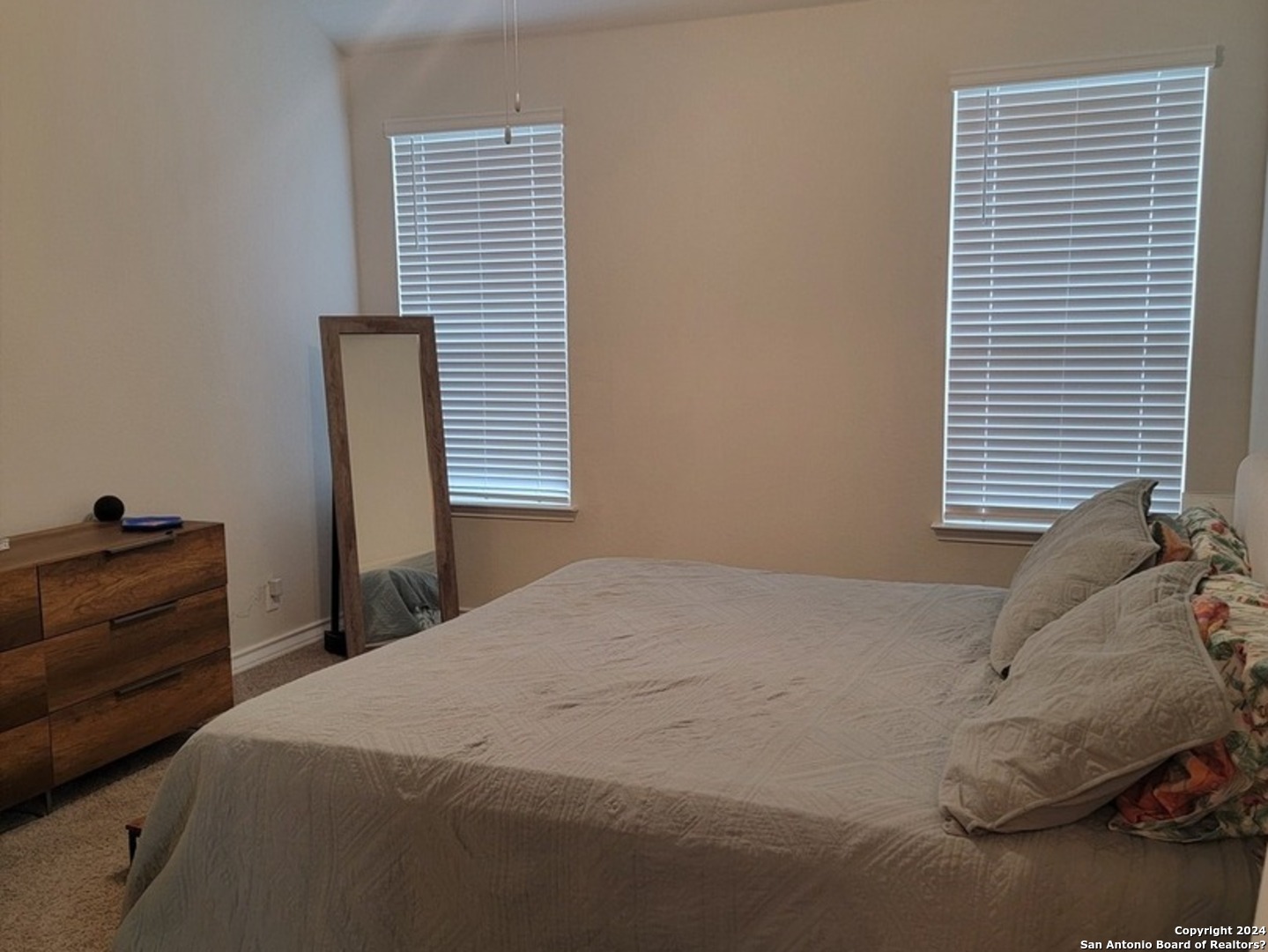 609 Steele Shallows Cibolo, TX 78108 - Photo 5 of 37 a bedroom with a bed and a window