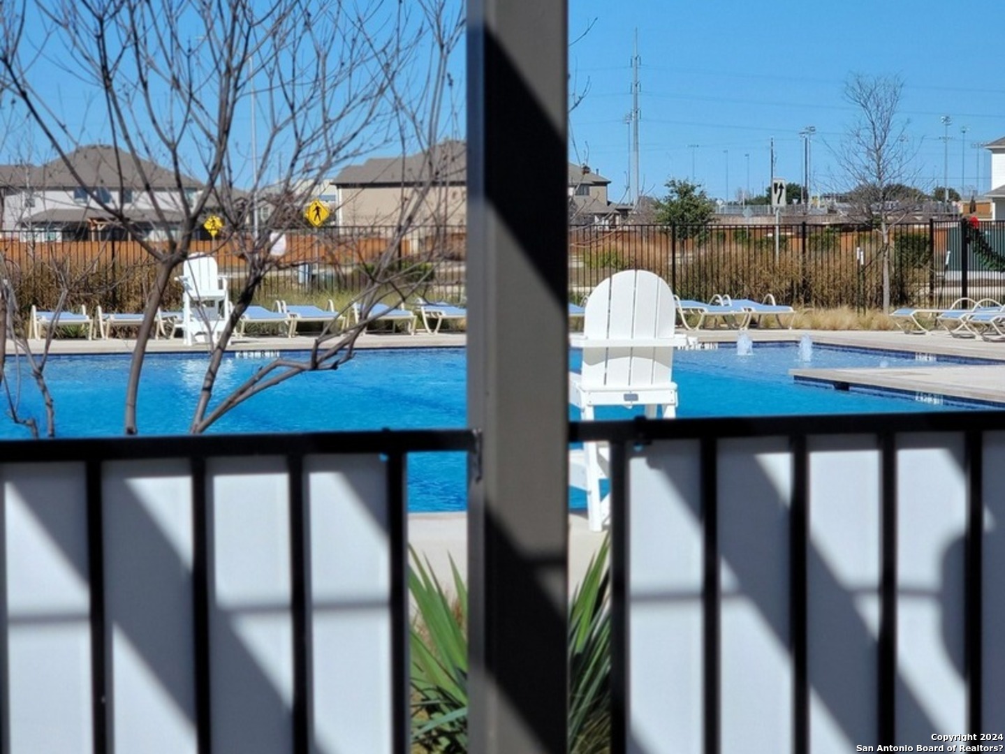609 Steele Shallows Cibolo, TX 78108 - Photo 9 of 37 a view of a lake from a balcony
