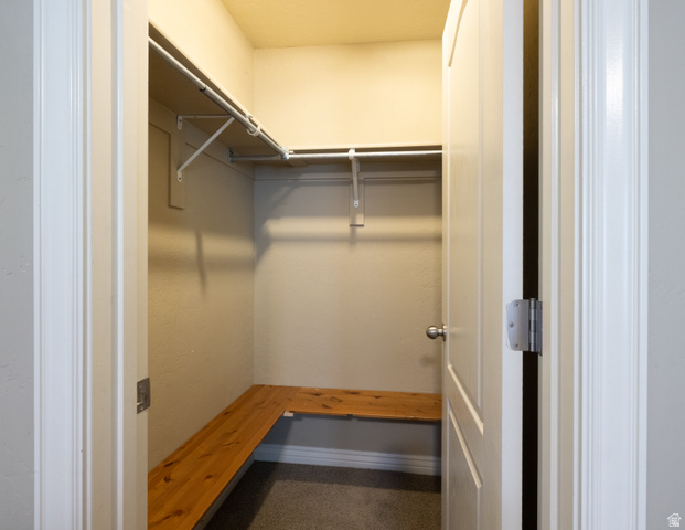 293 North 550 West Springville, UT 84663 - Photo 26 of 33 Upstairs bedroom closet with built in shelves