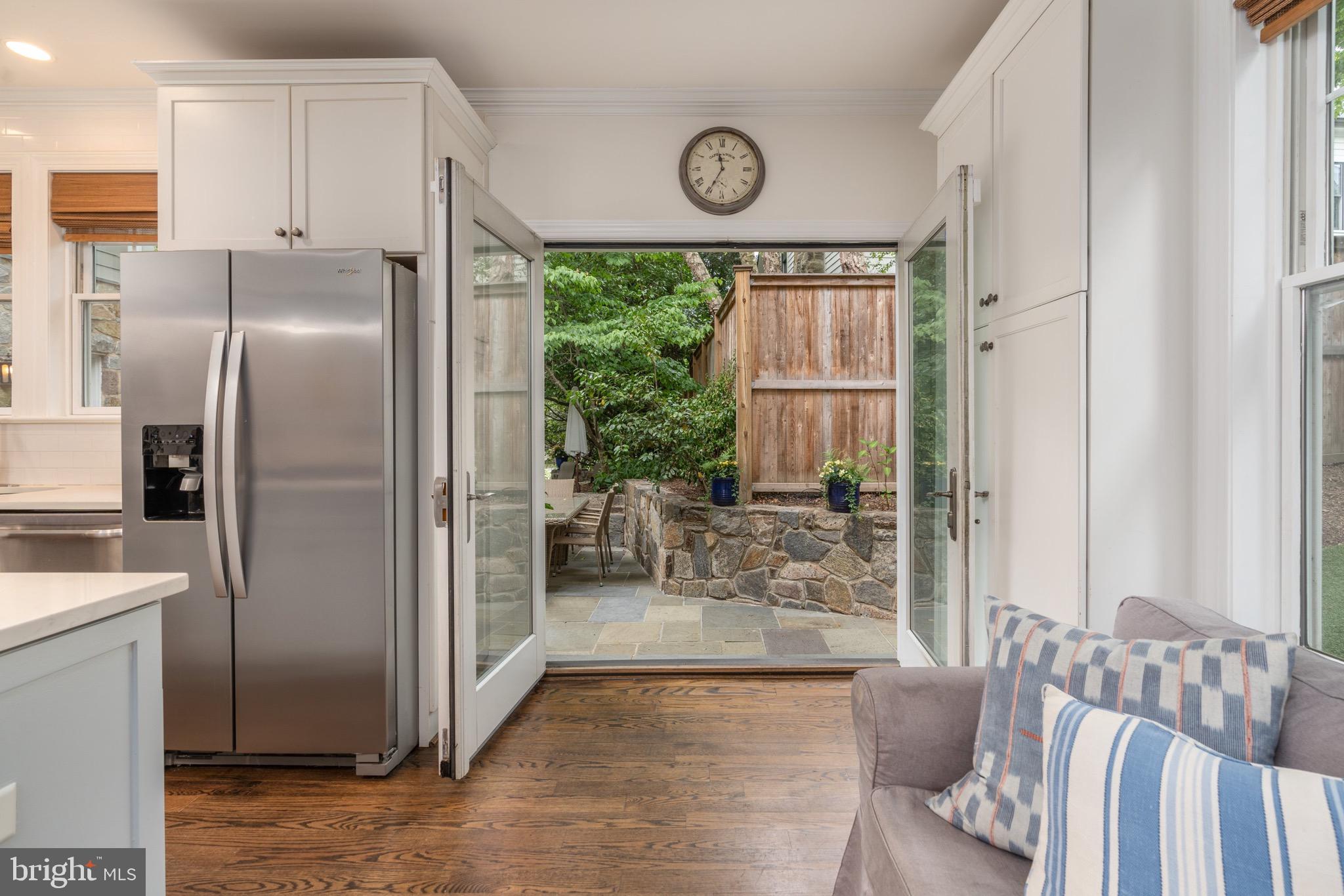 2502 Chain Bridge Road Northwest Washington, DC 20016 - Photo 3 of 49 Double Doors to Patio