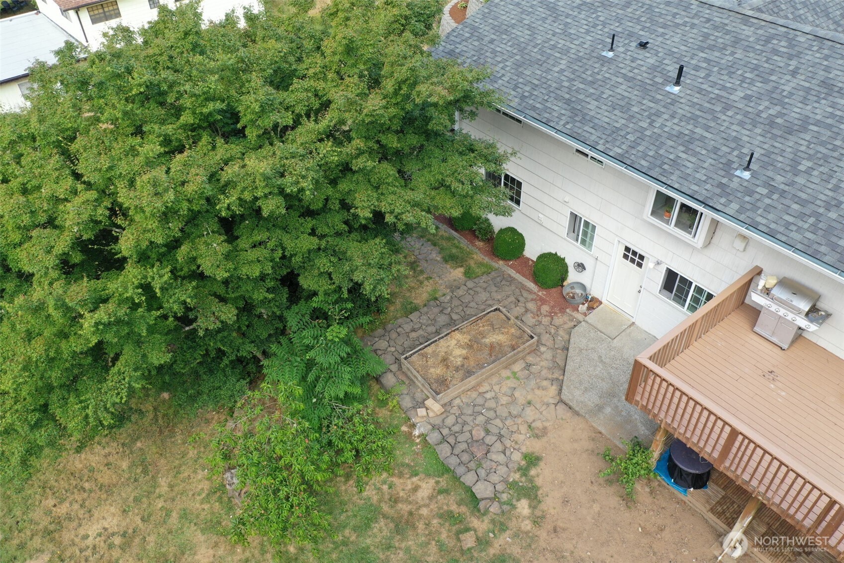 523 Haywire Road Winlock, WA 98596 - Photo 30 of 40 a view of a backyard with plants