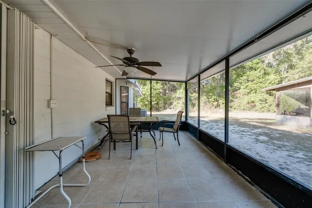 a very nice looking room with a large window